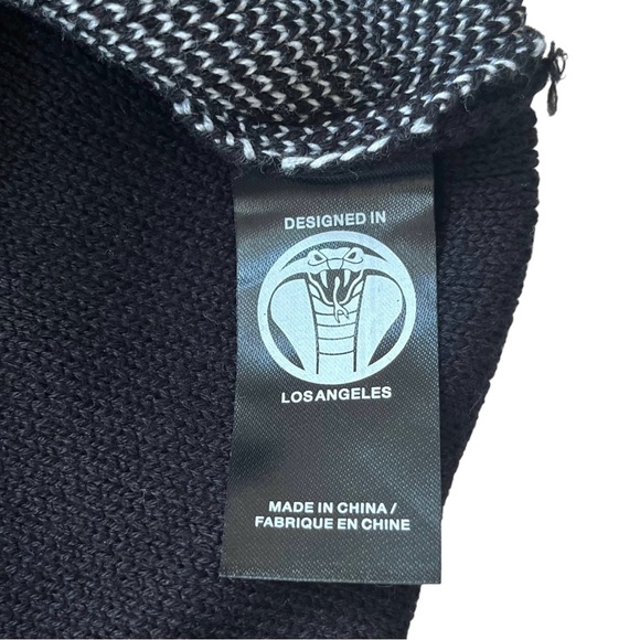 Broken Promises NWT Hoodie Graveyard Knit Sweater Top - Picture 10 of 13